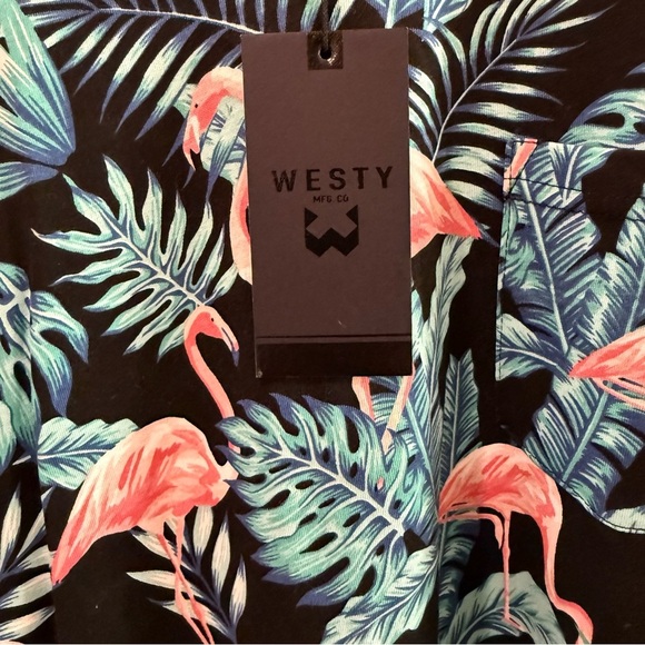 Westy Flamingo Print Long Sleeve Tee - Picture 2 of 10